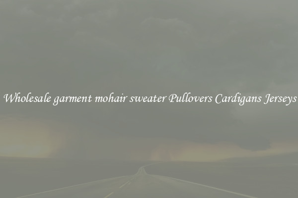 Wholesale garment mohair sweater Pullovers Cardigans Jerseys